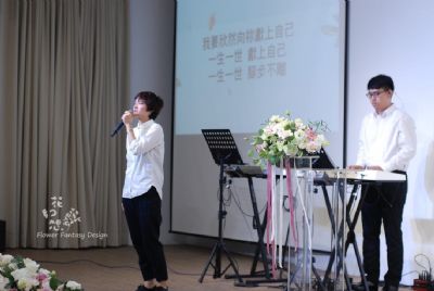 教堂婚禮佈置I